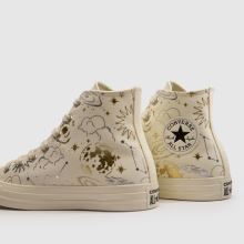 Converse Ctas Hi in Off-White Multi Converse Ctas Hi,4 of 4