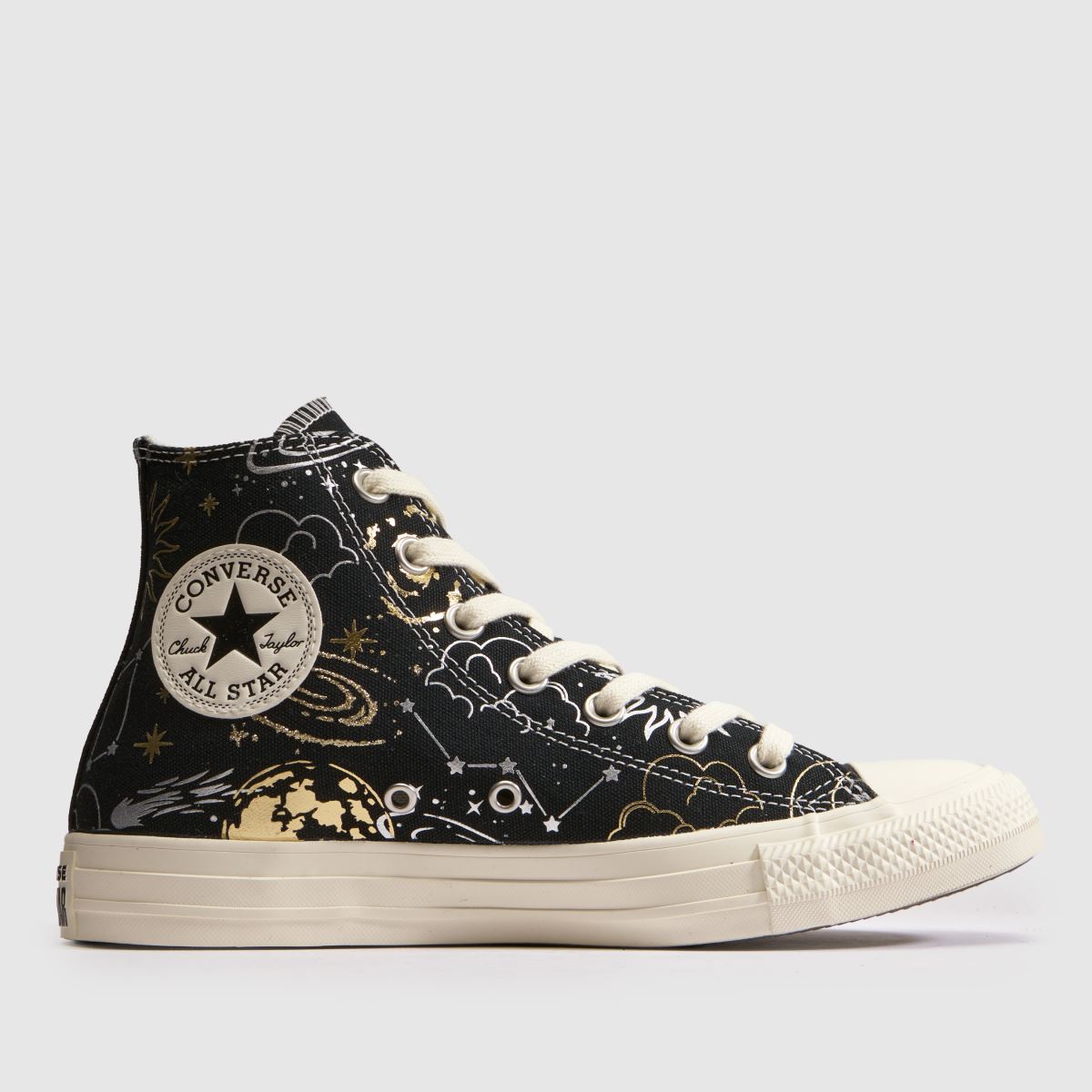 Converse Ctas Hi in Black Multi Converse Ctas Hi