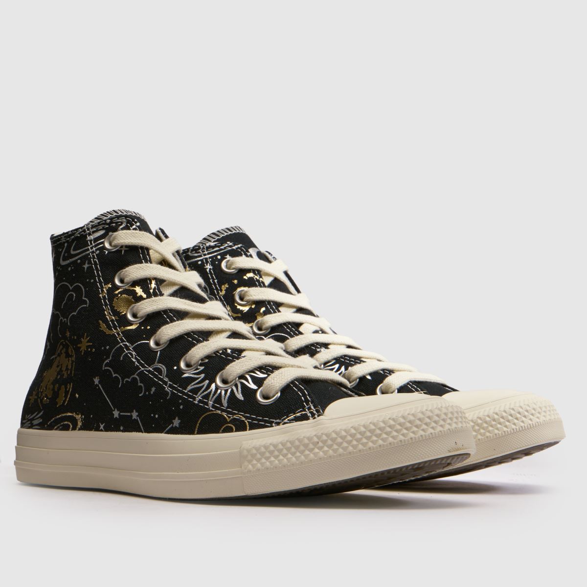 Converse Ctas Hi in Black Multi Converse Ctas Hi 3