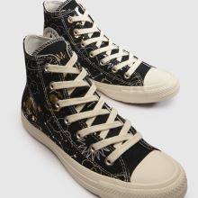 Converse Ctas Hi in Black Multi Converse Ctas Hi,3 of 4