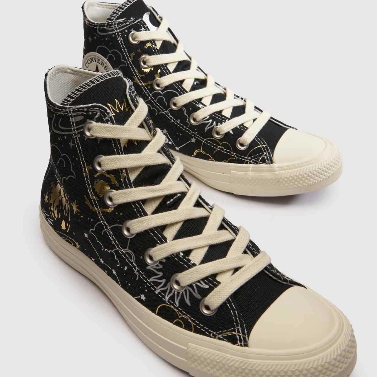 Converse Ctas Hi in Black Multi Converse Ctas Hi 4