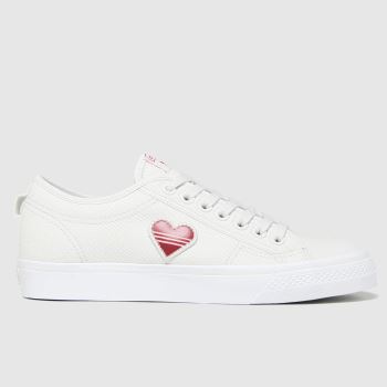 adidas white nizza trefoil trainers adidas white nizza trefoil trainers