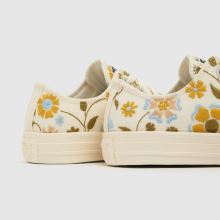 Converse All Star Ox in White & Yellow Converse All Star Ox,4 of 4