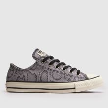 Converse All Star Ox in Grey Multi Converse All Star Ox,1 of 4