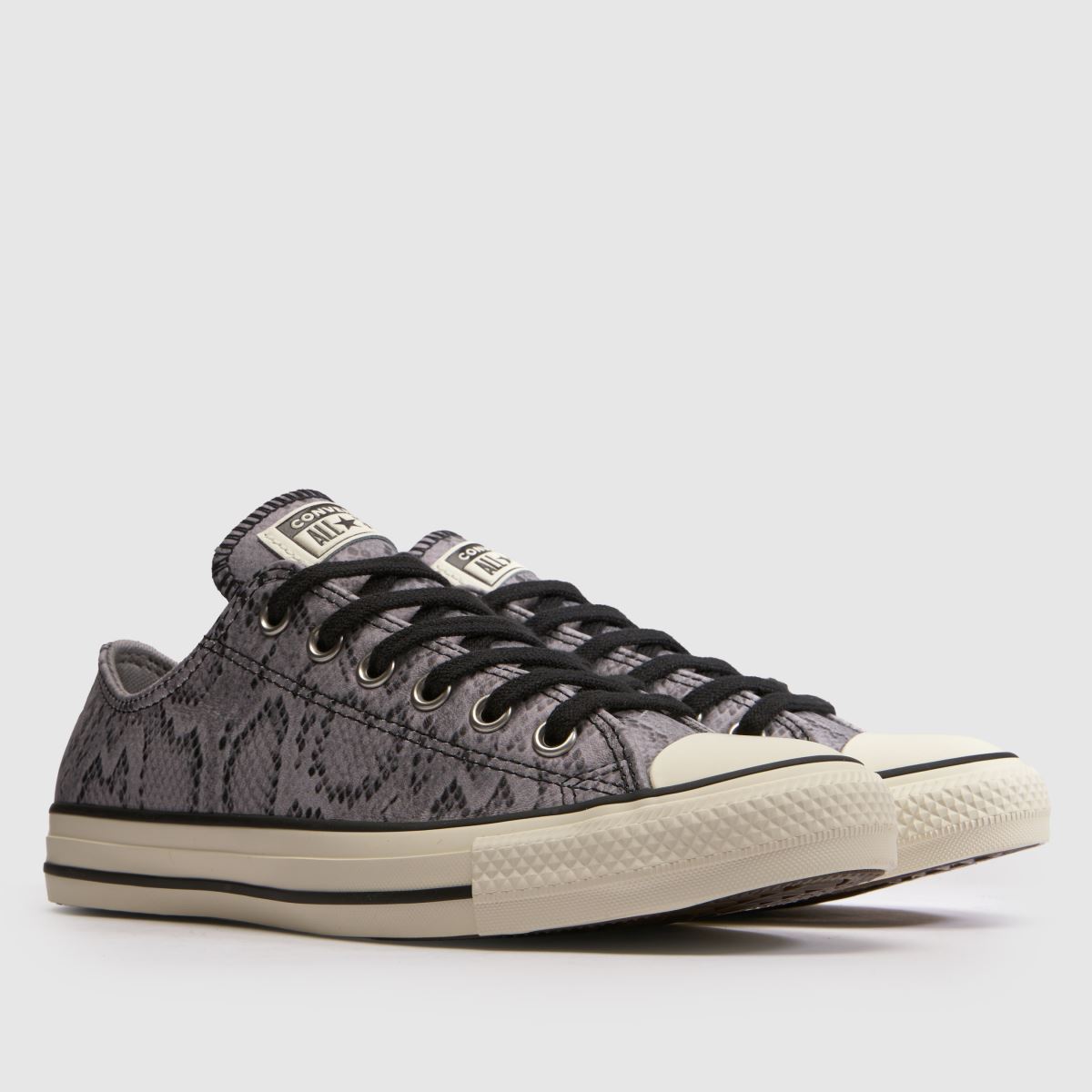Converse All Star Ox in Grey Multi Converse All Star Ox 3