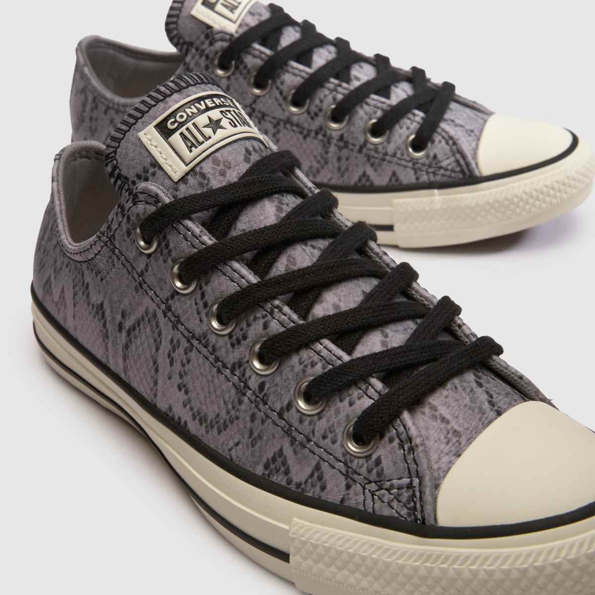 Converse All Star Ox in Grey Multi Converse All Star Ox 4