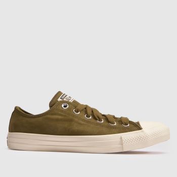 Converse Khaki All Star Ox Womens Trainers