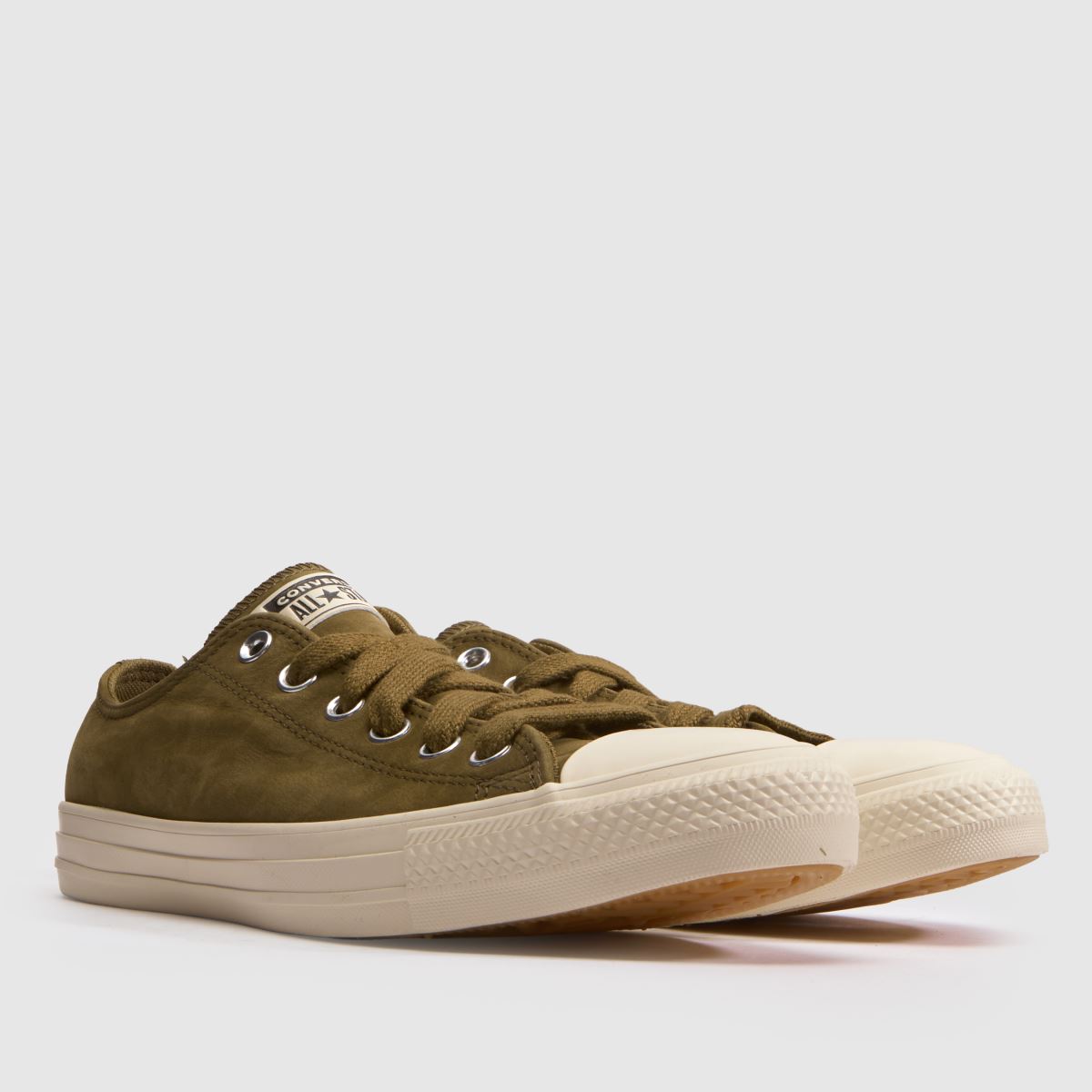 Damen Converse Khaki All Star Ox Sneaker Converse All Star Ox 3