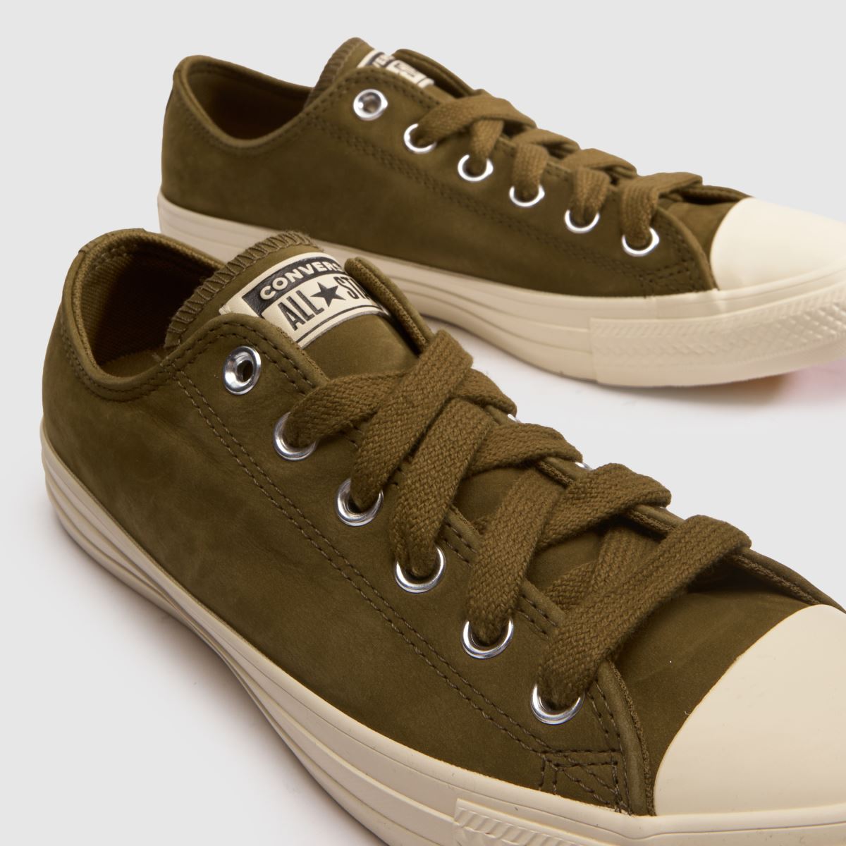 Damen Converse Khaki All Star Ox Sneaker Converse All Star Ox 4
