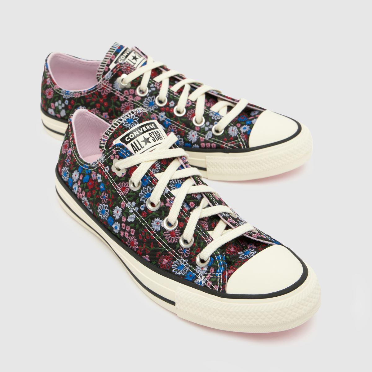 Converse All Star Ox in Black Multi Converse All Star Ox 4