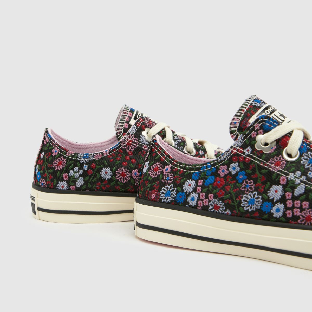 Converse All Star Ox in Black Multi Converse All Star Ox 7