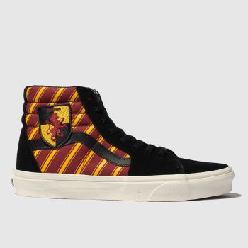 vans black & red hp gryffindor sk8-hi trainers vans black & red hp gryffindor sk8-hi trainers