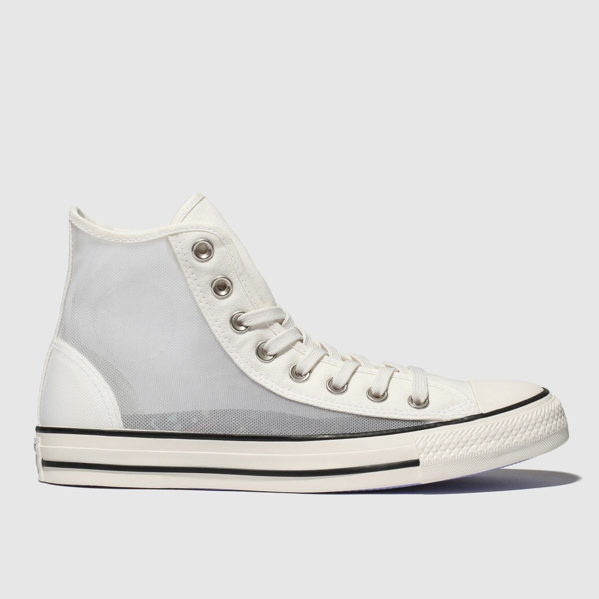 mesh converse white