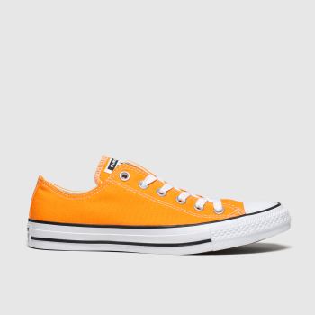 converse orange all star ox trainers converse orange all star ox trainers