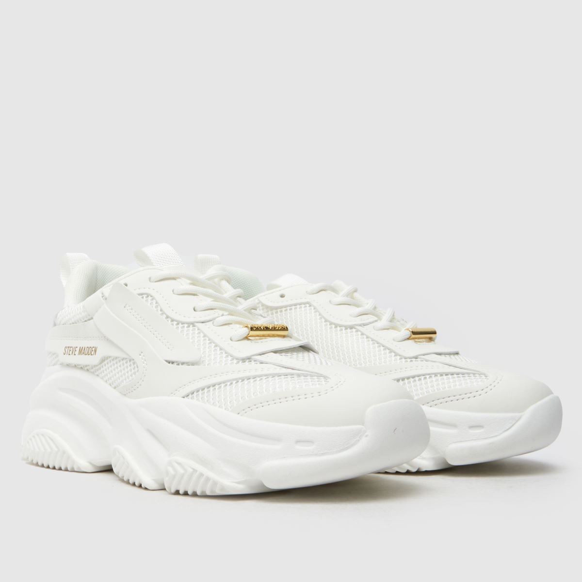 Damen Steve Madden Weiß Possession Sneaker Steve Madden Possession 3