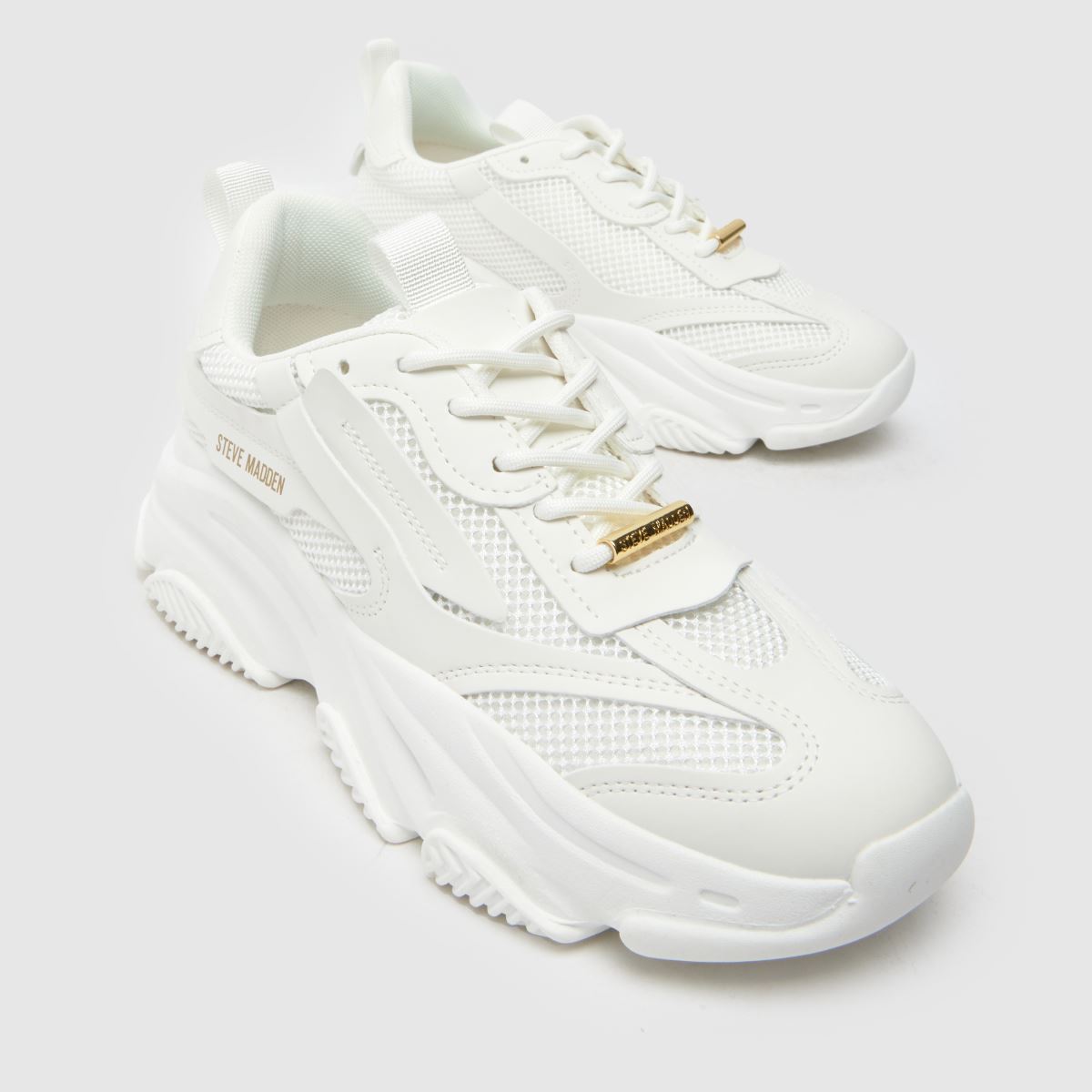 Damen Steve Madden Weiß Possession Sneaker Steve Madden Possession 4