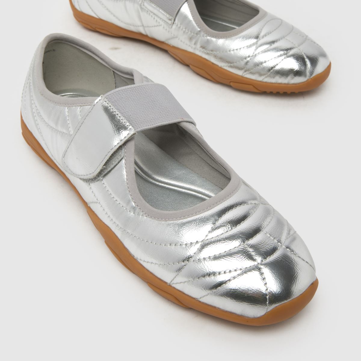 Steve Madden Scooter Ballerina in Silver Steve Madden Scooter Ballerina 4