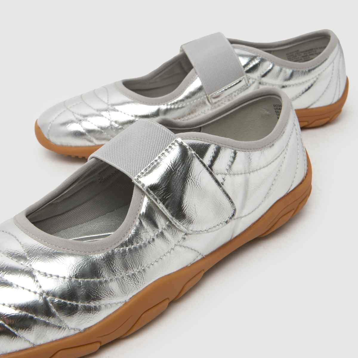 Steve Madden Scooter Ballerina in Silver Steve Madden Scooter Ballerina 7