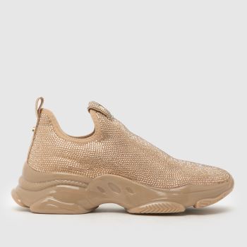 Steve Madden Gold Mythical Bling Womens Trainers