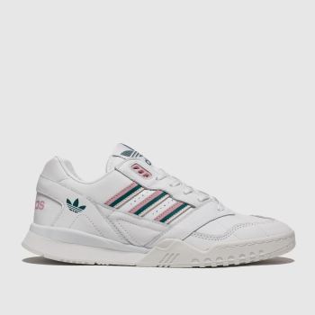 adidas white & pink a.r. trainers adidas white & pink a.r. trainers