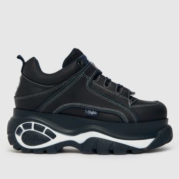 Buffalo London navy classic low trainers Buffalo London navy classic low trainers