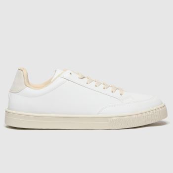 schuh white mason lace up trainers schuh white mason lace up trainers