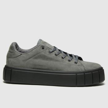 chunky grey trainers