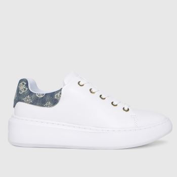 GUESS white bradly 2 trainers GUESS white bradly 2 trainers