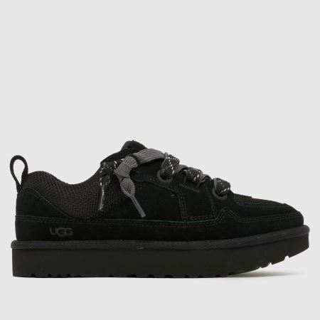 Womens Black UGG Lo Lowmel Trainers | schuh