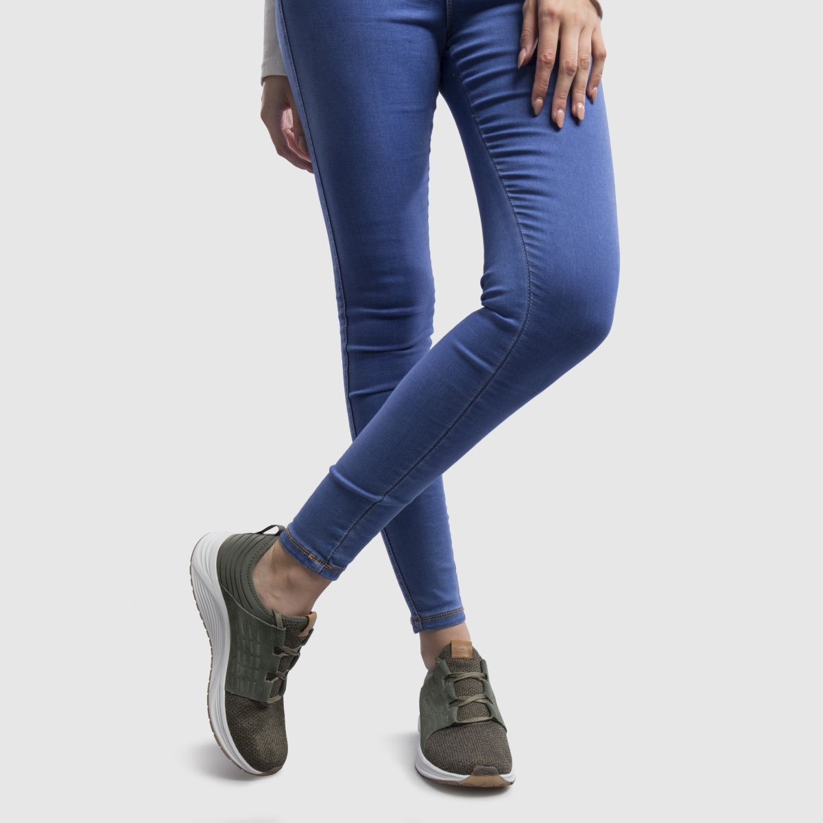 Damen Khaki Skyline Sneaker | schuh Qualität beliebte Schuhe Damen Khaki Skyline Sneaker | schuh Qualität beliebte Schuhe