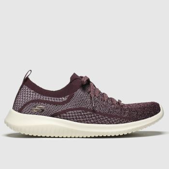 skechers burgundy ultra flex silver surfing trainers skechers burgundy ultra flex silver surfing trainers