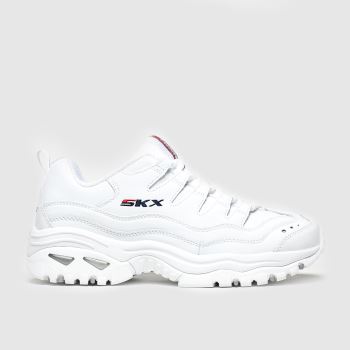 skechers white energy timeless vision trainers skechers white energy timeless vision trainers