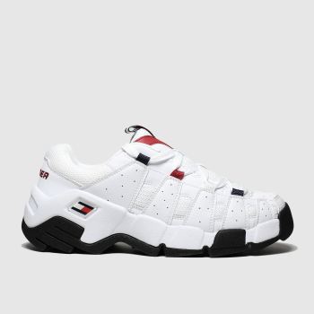 tommy hilfiger white tj heritage chunky sneaker trainers tommy hilfiger white tj heritage chunky sneaker trainers