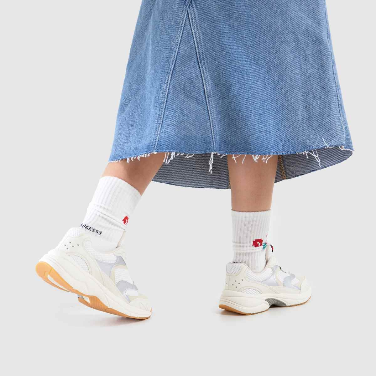 TOMMY JEANS Coney Metallic Runner in White TOMMY JEANS Coney Metallic Runner 8