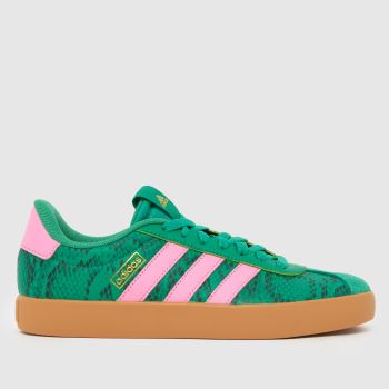 adidas Green VL Court 3.0 Womens Trainers