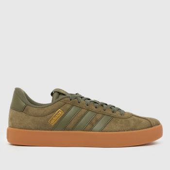 adidas Dark Green VL Court 3.0 Womens Trainers