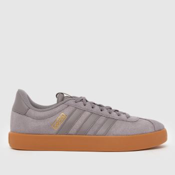 adidas Dark Grey VL Court 3.0 Womens Trainers