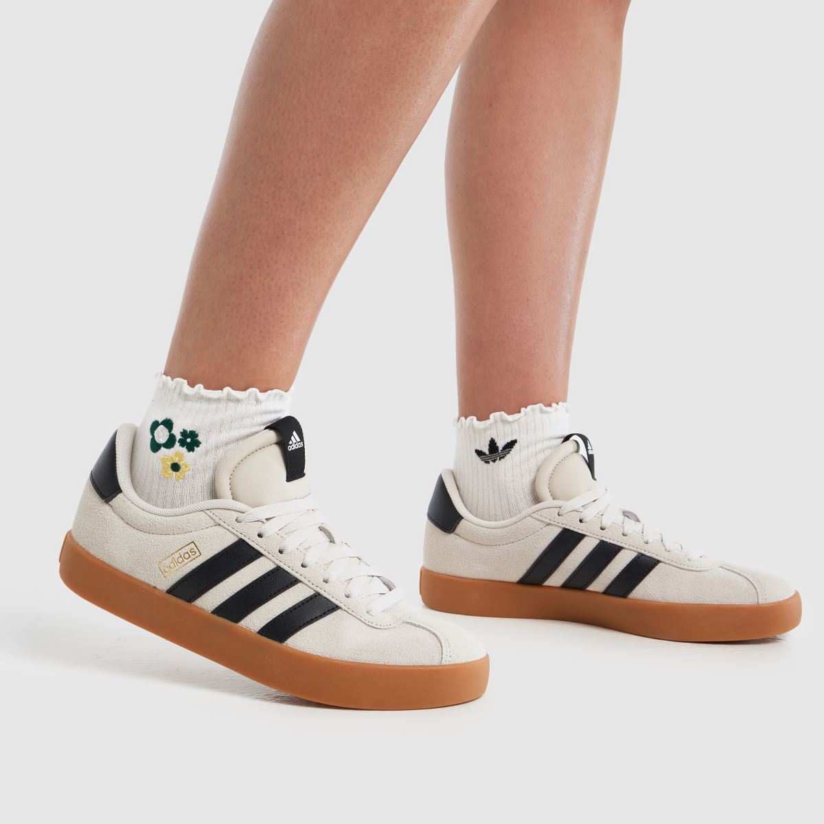 adidas Vl Court 3.0 in Off-White Multi adidas Vl Court 3.0 8