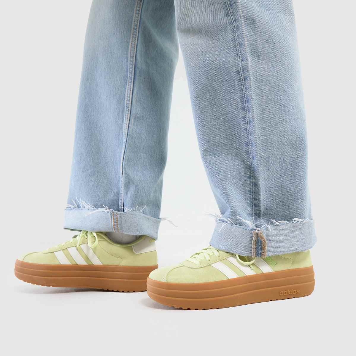 adidas VL Court Bold in Light Green adidas VL Court Bold 8