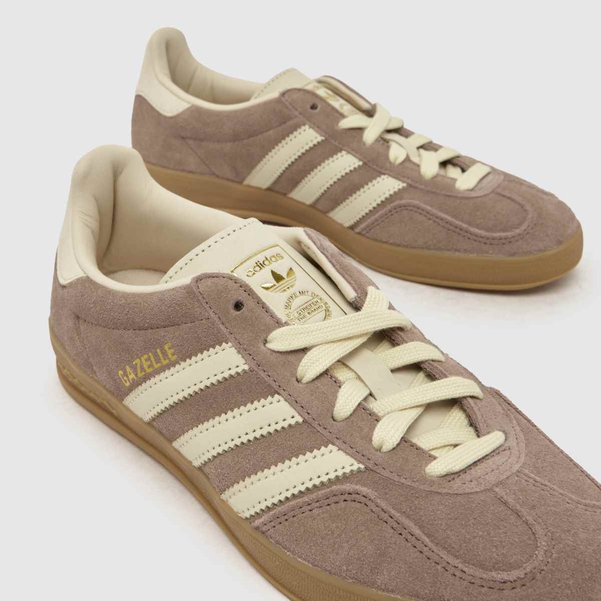 adidas Gazelle Indoor in Brown & White adidas Gazelle Indoor 4