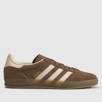 adidas Brown Multi Gazelle Indoor Womens Trainers
