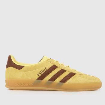 adidas Pale Yellow Gazelle Indoor Womens Trainers