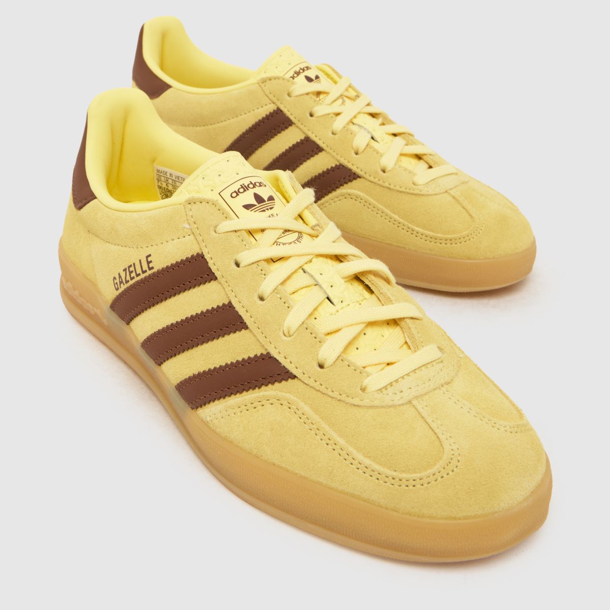 adidas Gazelle Indoor in Pale Yellow adidas Gazelle Indoor 4