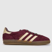 adidas Gazelle Indoor in Burgundy adidas Gazelle Indoor,1 of 4