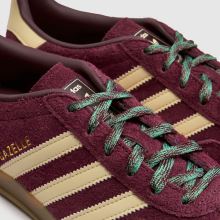 adidas Gazelle Indoor in Burgundy adidas Gazelle Indoor,3 of 4