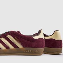 adidas Gazelle Indoor in Burgundy adidas Gazelle Indoor,4 of 4