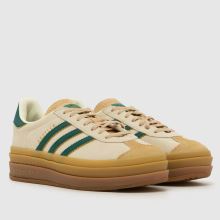 adidas Gazelle Bold in Beige Multi adidas Gazelle Bold,2 of 4