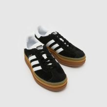 adidas Gazelle Bold in Black & White adidas Gazelle Bold,3 of 4