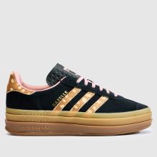 adidas Gazelle Bold in Black & Brown adidas Gazelle Bold,1 of 4