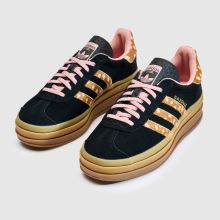adidas Gazelle Bold in Black & Brown adidas Gazelle Bold,3 of 4